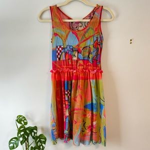 SAVE THE QUEEN SHEER DRESS